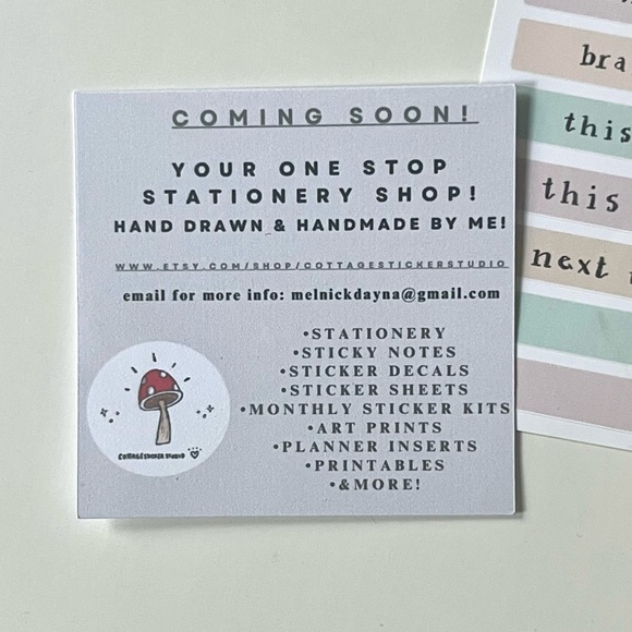 ✨handmade by me✨ may monthly headers plants bookshelf bullet journal stickers - Picture 3 of 10